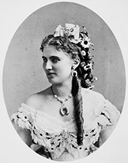 CHRISTINE NILSSON (1843-1921). Swedish soprano. Possibly as Violetta in La Traviata CHRISTINE NILSSON (1843-1921). Swedish soprano. Possibly as Violetta in La Traviata