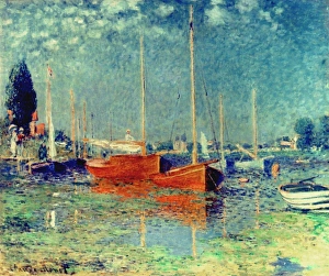 CLAUDE MONET: ARGENTEUIL. Oil on canvas CLAUDE MONET: ARGENTEUIL. Oil on canvas