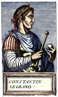 Constantine The Great Prints: CONSTANTINE I (d. 337). Constantine the Great