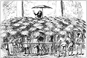 CRUIKSHANK: UMBRELLAS. St. Swithins Chapel CRUIKSHANK: UMBRELLAS. St. Swithins Chapel