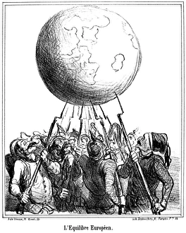 DAUMIER: BALANCE OF POWER. The European Balance of Power DAUMIER: BALANCE OF POWER. The European Balance of Power
