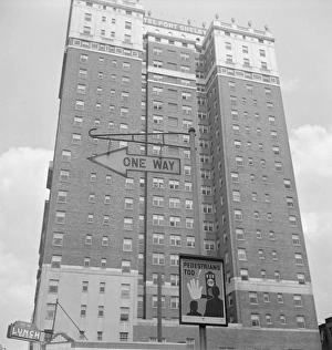 DETROIT: HOTEL, 1942. Fort Shelby Hotel in Detroit, Michigan. Photograph by Arthur Siegel DETROIT: HOTEL, 1942. Fort Shelby Hotel in Detroit, Michigan. Photograph by Arthur Siegel