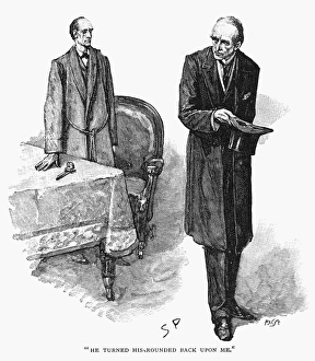 Sherlock Holmes Interviews Professor Moriarty Print