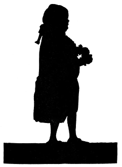 EDWARD GIBBON (1737-1794). English historian. Silhouette, 1796 EDWARD GIBBON (1737-1794). English historian. Silhouette, 1796