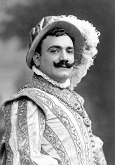 ENRICO CARUSO (1873-1921). Italian operatic tenor, as the Duke in Verdis Rigoletto ENRICO CARUSO (1873-1921). Italian operatic tenor, as the Duke in Verdis Rigoletto