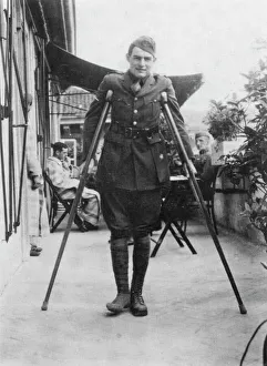 ERNEST HEMINGWAY (1899-1961). American writer. Photographed at the American Red Cross ERNEST HEMINGWAY (1899-1961). American writer. Photographed at the American Red Cross