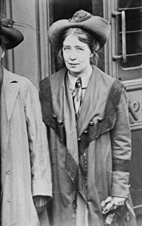 ESTELLE SYLVIA PANKHURST (1882-1960). English suffragette, daughter of Emmeline Pankhurst ESTELLE SYLVIA PANKHURST (1882-1960). English suffragette, daughter of Emmeline Pankhurst