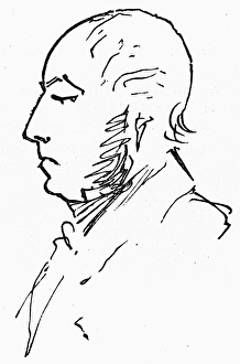 FRANCIS ORMAND JONATHAN SMITH (1806-1876). American politician. Pencil sketch, 19th century FRANCIS ORMAND JONATHAN SMITH (1806-1876). American politician. Pencil sketch, 19th century