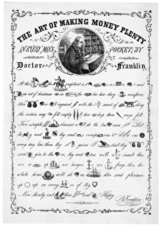 FRANKLIN: REBUS. The Art of Making Money Plenty in Everymans Pocket FRANKLIN: REBUS. The Art of Making Money Plenty in Everymans Pocket