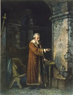GALILEO GALILEI (1564-1642). Italian astronomer, mathematician, and physicist. Under house arrest GALILEO GALILEI (1564-1642). Italian astronomer, mathematician, and physicist. Under house arrest