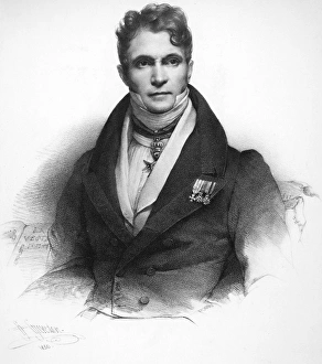 GASPARO SPONTINI (1774-1851). Italian composer. Lithograph, French, 1830 GASPARO SPONTINI (1774-1851). Italian composer. Lithograph, French, 1830