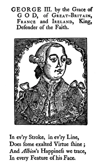 GEORGE III (1738-1820). King of Great Britain, 1760-1820 GEORGE III (1738-1820). King of Great Britain, 1760-1820