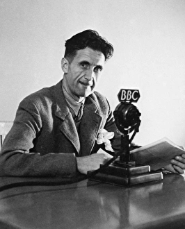 GEORGE ORWELL (1903-1950). Pseudonym of Eric Blair. English novelist and essayist GEORGE ORWELL (1903-1950). Pseudonym of Eric Blair. English novelist and essayist