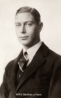 GEORGE VI (1895-1952). King of Great Britain, 1936-1952. Photographed when Duke of York GEORGE VI (1895-1952). King of Great Britain, 1936-1952. Photographed when Duke of York