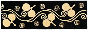 GREEK ORNAMENT. Decorative border from an ancient Greek vase GREEK ORNAMENT. Decorative border from an ancient Greek vase