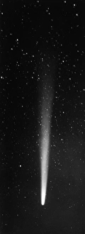 HALLEY'S COMET, 1910. Photographed on May 12, 1910 from Honolulu with 10-inch focus HALLEY'S COMET, 1910. Photographed on May 12, 1910 from Honolulu with 10-inch focus