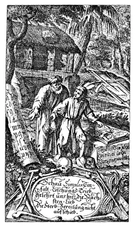HANS von GRIMMELSHAUSEN (c1622-1676). Hans Jacob Cristoph von Grimmelshausen. German writer HANS von GRIMMELSHAUSEN (c1622-1676). Hans Jacob Cristoph von Grimmelshausen. German writer