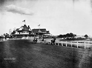 HORSE RACING, 1915. Finish of a race at a track in Lexington, Kentucky, c1915 HORSE RACING, 1915. Finish of a race at a track in Lexington, Kentucky, c1915
