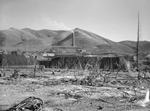 IDAHO: LEAD MINE, 1936. A view of the Bunker Hill mine in Kellogg, Idaho, the largest IDAHO: LEAD MINE, 1936. A view of the Bunker Hill mine in Kellogg, Idaho, the largest