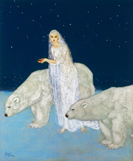 Illustration by Edmond Dulac for The Dreamer of Dreams, by Queen Marie of Romania. Watercolor and gouache, 1915 Illustration by Edmond Dulac for The Dreamer of Dreams, by Queen Marie of Romania. Watercolor and gouache, 1915
