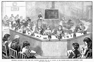 'Industrial Education in New York City. Teaching Children the Art of Cooking at the 'Industrial Education in New York City. Teaching Children the Art of Cooking at the