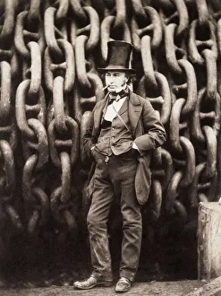 ISAMBARD KINGDOM BRUNEL (1806-1859). English engineer ISAMBARD KINGDOM BRUNEL (1806-1859). English engineer