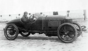 Driver Collection: JACK LECAIN (1887-1939). Driver in the 6th International 300-Mile Sweepstakes Race