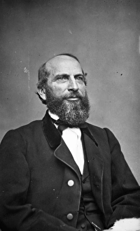 JAMES SPEED (1812-1887). American statesman. Photograph, late 19th century JAMES SPEED (1812-1887). American statesman. Photograph, late 19th century