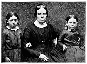 JOHN BROWN FAMILY, c1851. Mary Day Brown, second wife of American abolitionist JOHN BROWN FAMILY, c1851. Mary Day Brown, second wife of American abolitionist