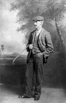 JOHN HENRY TAYLOR (1871-1963). English golfer. Photograph, early 20th century JOHN HENRY TAYLOR (1871-1963). English golfer. Photograph, early 20th century