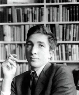 JOHN UPDIKE (1932-2009). American writer JOHN UPDIKE (1932-2009). American writer