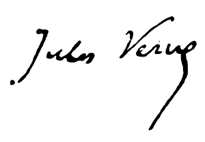 JULES VERNE SIGNATURE. Jules Verne (1828-1905). French writer. Autograph signature JULES VERNE SIGNATURE. Jules Verne (1828-1905). French writer. Autograph signature