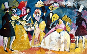 Kandinsky: Crinoline, 1909 Kandinsky: Crinoline, 1909