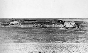 KANSAS: DODGE CITY, 1873. A prairie in Dodge City, Kansas. Photographed 1873 KANSAS: DODGE CITY, 1873. A prairie in Dodge City, Kansas. Photographed 1873