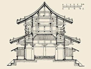 Chinese Architecture Sketching Drawing Design House Building Sketch Stock  Illustration - Illustration of line, draw: 169411706