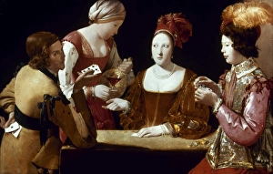 LA TOUR: THE CHEAT, c1625. Georges de La Tour: The Cheat. Canvas, c1625 LA TOUR: THE CHEAT, c1625. Georges de La Tour: The Cheat. Canvas, c1625