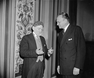 LEWIS & LUCAS, c1938. Senators J. Hamilton Lewis and Scott Lucas, both from Illinois LEWIS & LUCAS, c1938. Senators J. Hamilton Lewis and Scott Lucas, both from Illinois