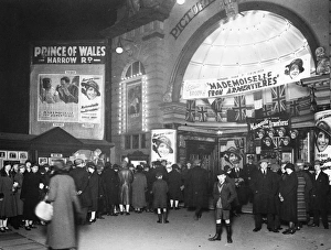 LONDON: MOVIE THEATER. Prince of Wales movie theater, Harrow Road, London, England LONDON: MOVIE THEATER. Prince of Wales movie theater, Harrow Road, London, England