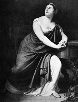 MADEMOISELLE GEORGE (1787-1867). Stage name of Marguerite-Josephine Weimer. French actress MADEMOISELLE GEORGE (1787-1867). Stage name of Marguerite-Josephine Weimer. French actress