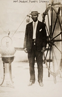 MATTHEW ALEXANDER HENSON (1866-1955). American arctic explorer MATTHEW ALEXANDER HENSON (1866-1955). American arctic explorer