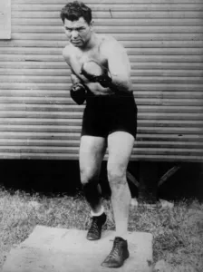 Sport Prints: Black and white print of Jack Dempsey