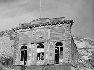 NEVADA: MINERS HALL. Old miners union hall, Silver City, Nevada NEVADA: MINERS HALL. Old miners union hall, Silver City, Nevada