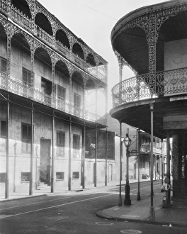 NEW ORLEANS: SABA HOUSE. A view of the Joseph Saba house, also known as the Le NEW ORLEANS: SABA HOUSE. A view of the Joseph Saba house, also known as the Le