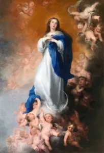 New Testament Prints: Print of the Immaculate Conception by Bartolome Esteban Murillo