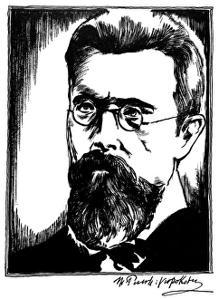 NIKOLAI RIMSKI-KORSAKOV (1844-1908). Nikolai Andreevich Rimski-Korsakov. Russian composer NIKOLAI RIMSKI-KORSAKOV (1844-1908). Nikolai Andreevich Rimski-Korsakov. Russian composer