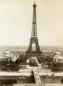 Eiffel Tower 1900 Prints: PARIS: EIFFEL TOWER, 1900. The Eiffel Tower