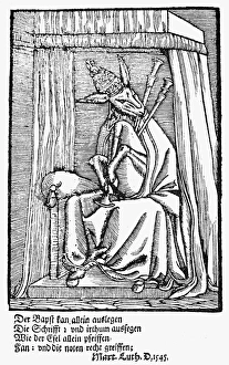 PAUL III (1468-1549). Pope, 1534-49. The Pope as an Ass PAUL III (1468-1549). Pope, 1534-49. The Pope as an Ass