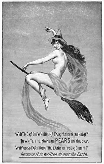 PEARS SOAP ADVERTISEMENT. Engraved English advertisement, 1889 PEARS SOAP ADVERTISEMENT. Engraved English advertisement, 1889