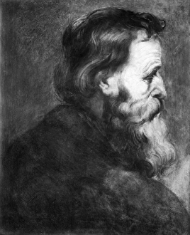 PETER PAUL RUBENS (1577-1640). Flemish painter. Self portrait in oil PETER PAUL RUBENS (1577-1640). Flemish painter. Self portrait in oil