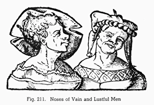 PHYSIOGNOMY, 1533. Noses of vain and lustful men PHYSIOGNOMY, 1533. Noses of vain and lustful men